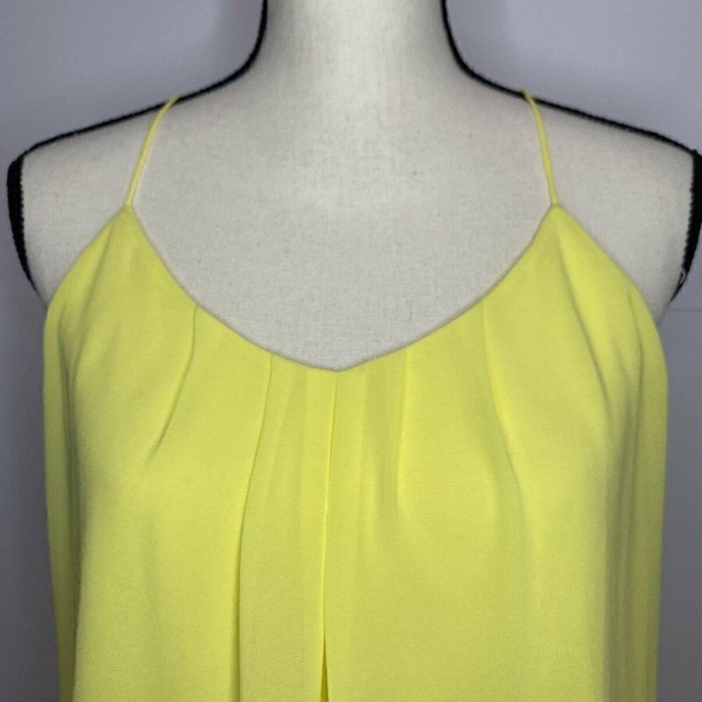 Style Loft Small Yellow Racerback Flowy Tank - Picture 2 of 5
